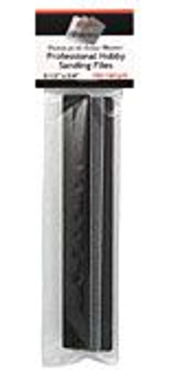 Alpha Abrasives 0311 - Professional Sanding File Pkg(12) - 3/4" 1.9cm - Coarse 1 Alpha Abrasives 0311 - Professional Sanding File Pkg(12) - 3/4" 1.9cm - Coarse