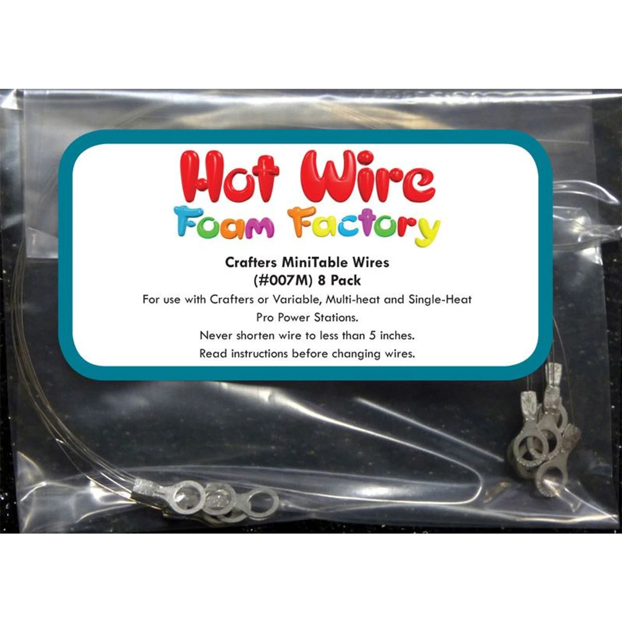 Hot Wire Foam Factory DW007M - Mini Scroll Table Wires - 1 Hot Wire Foam Factory DW007M - Mini Scroll Table Wires -