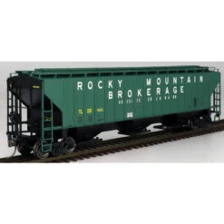 InterMountain 453118-01 - PS 4750 CU FT 3 Bay Rib-Sided Hopper - Rocky Mountain Brokerage TLDX 9038 - HO Scale