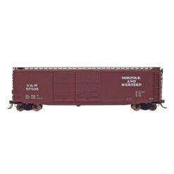 InterMountain 45602-23 - 50' PS-1 Double Door Boxcar Norfolk & Western (NW) 57399 - HO Scale