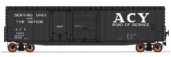 InterMountain 45632-05 - 50' PS-1 Double Door Boxcar Akron, Canton And Youngstown (ACY) 2462 - HO Scale