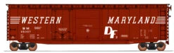 InterMountain 45635-06 - 50' PS-1 Double Door Boxcar Western Maryland (WM) 35050 - HO Scale