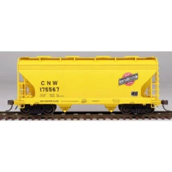 InterMountain 46522-20 - ACF 2-Bay Covered Hopper Chicago & Northwestern (CNW) 175033 - HO Scale