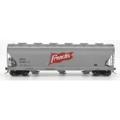 InterMountain 47085-08 - ACF 4650 3-Bay Hopper French's (ACFX) 47104 - HO Scale