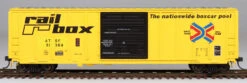 InterMountain 47521-06 - PS 5277 Cu. Ft. Exterior Post Boxcar Atchison, Topeka And Santa Fe (ATSF) 51643 (Patched) - HO Scale