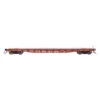 InterMountain 48710-12 - AAR 70 Ton 53' 6" Flat Car Wabash (WAB) 25542 - HO Scale