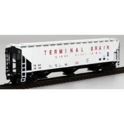 InterMountain 65393-07 - PS 4750 CU FT 3 Bay Rib-Sided Hopper Terminal Grain (TRGX) 1005 - N Scale