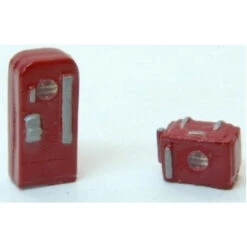 JL Innovative 637 - Mini Custom Sode Machine Set Dr. Pepper (2) - N Scale