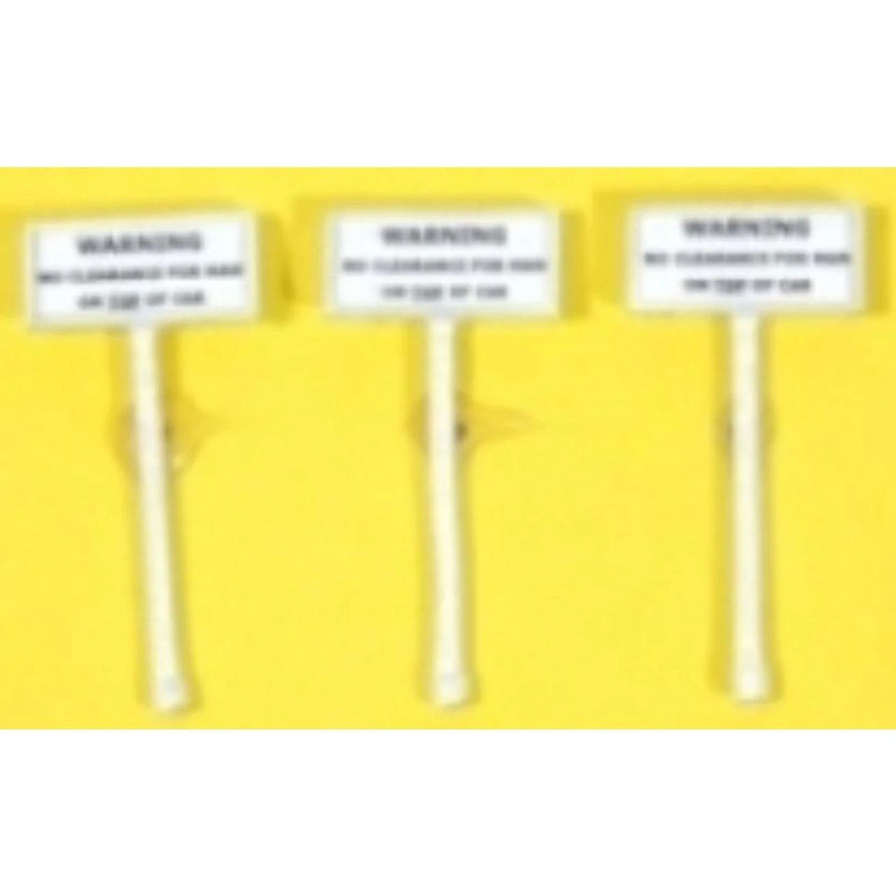 JL Innovative 850 - Custom Right Of Way Signs - No Clearance - HO Scale 1 JL Innovative 850 - Custom Right Of Way Signs - No Clearance - HO Scale