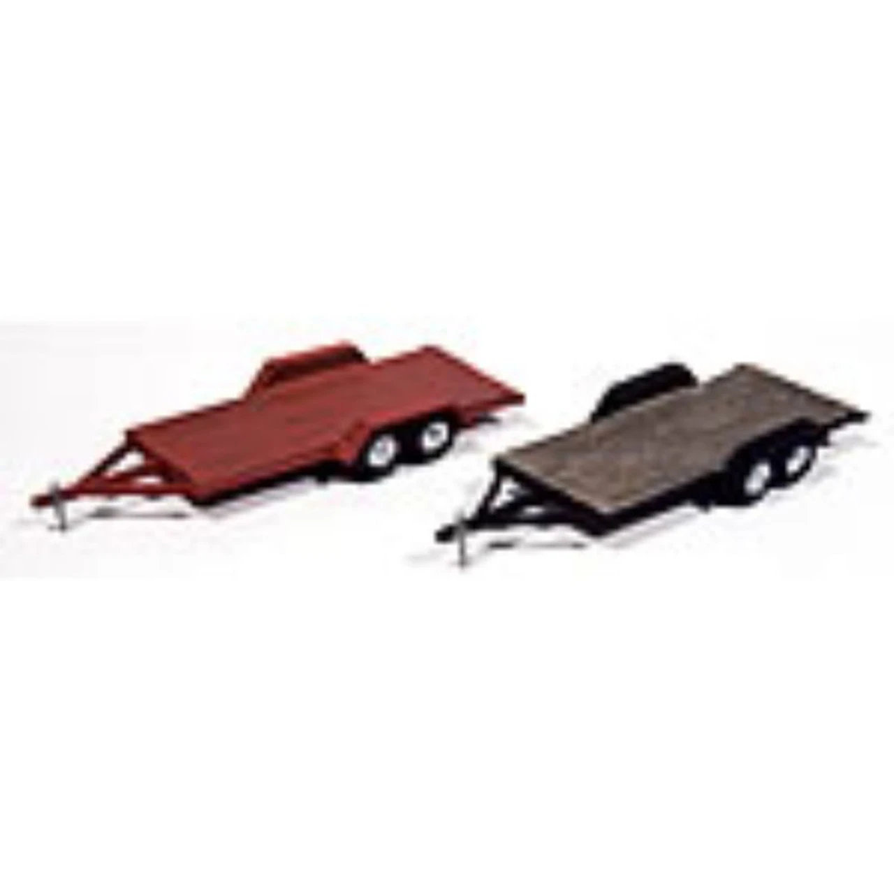 JL Innovative 923 - Vintage Wood Deck Tandem Trailer(2) - HO Scale Kit 1 JL Innovative 923 - Vintage Wood Deck Tandem Trailer(2) - HO Scale Kit