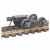 Kadee #503 - Arch Bar Trucks With Couplers - HO Scale