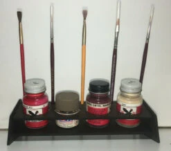 Motrak Models 52009 - Medium 4 Paint Bottle Holder - 1.45 Inch Diameter Or Less - Multi Scale Kit