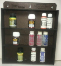 Motrak Models 52010 - Vallejo Paint Rack - 1.35 Oz Bottles - Multi Scale Kit