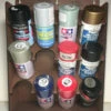 Motrak Models 52011 - Spray Can Paint Rack - 3oz Cans - 12 Cans - Multi Scale Kit