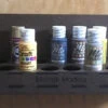 Motrak Models 85010 - Paint Rack - Craft Acrylic Paint, Holds 21 2oz Bottles - Multi Scale Kit