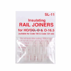 PECO SL-11 Insulated Rail Joiners For Code 100 - HO Scale