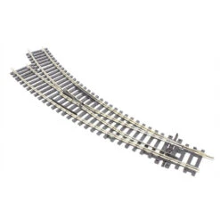 PECO ST-244 - Setrack Code 100 Right Hand Curved Turnout - HO Scale