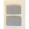 Pikestuff 541-1012 - Prefab Steel Warehouse End Wall Panels - HO Scale Kit