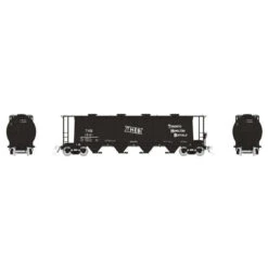 Rapido 127029A-6 - NSC 3800 Cylindrical Hopper Toronto Hamilton & Buffalo (TH&B) 1547 - HO Scale