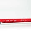 Rapido 147001A - Marine Industries 66' Bulkhead Flatcar Canadian Pacific Internationl (CPI) 317105 - HO Scale