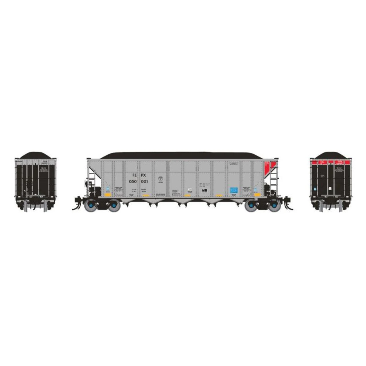 Rapido 169035A - Autoflood III Coal Hopper FirstEnergy Corp (FEPX) 050088 - HO Scale 1 Rapido 169035A - Autoflood III Coal Hopper FirstEnergy Corp (FEPX) 050088 - HO Scale