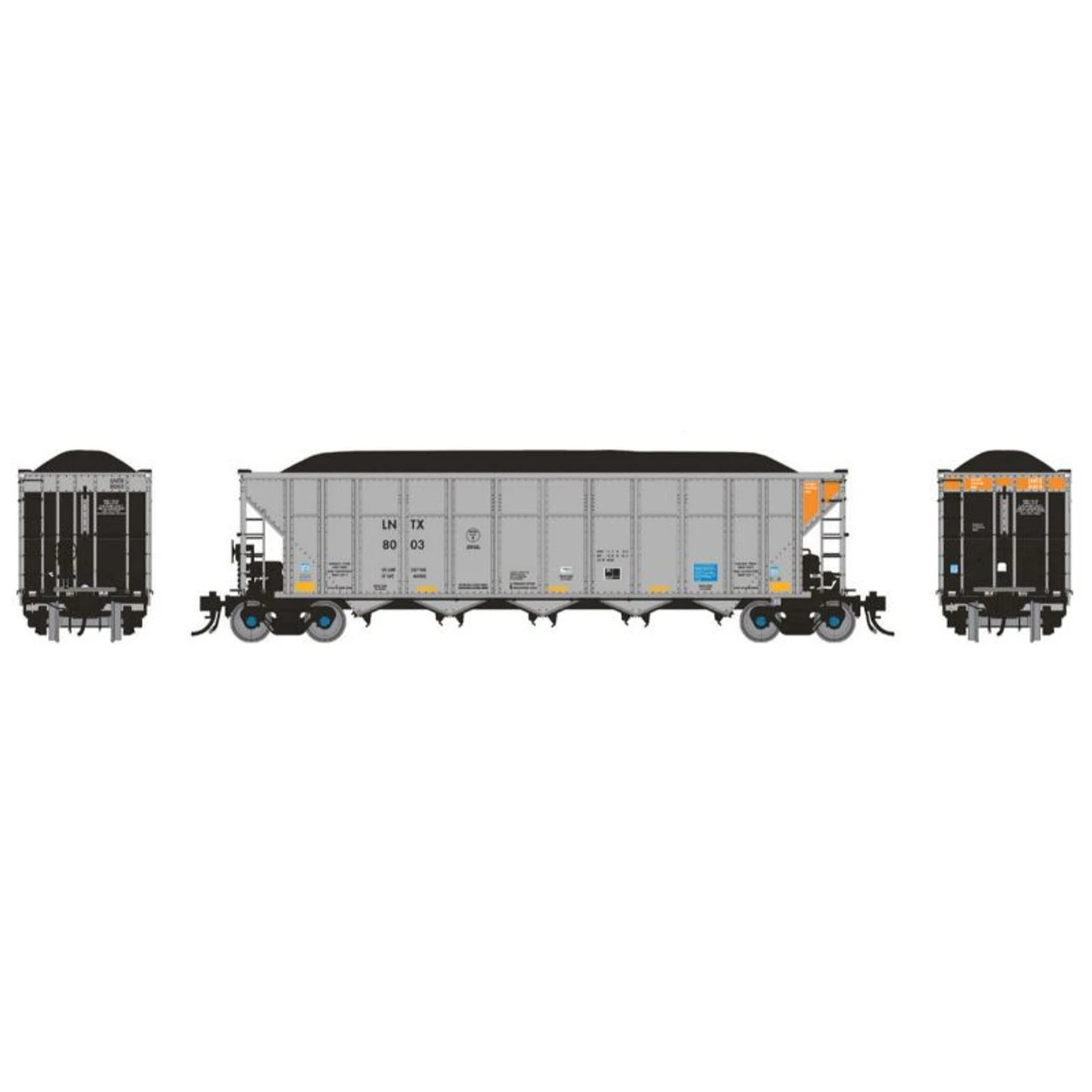Rapido 169036A - Autoflood III Coal Hopper Alliant Energy (LNTX) 8019 - HO Scale 1 Rapido 169036A - Autoflood III Coal Hopper Alliant Energy (LNTX) 8019 - HO Scale