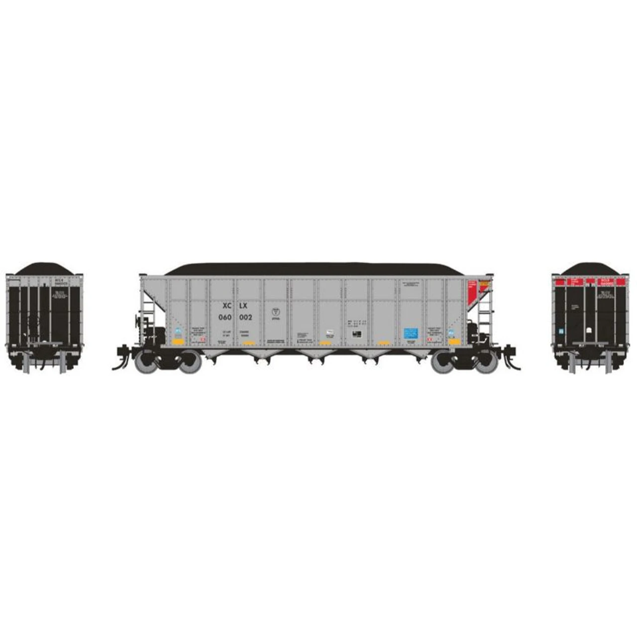 Rapido 169040A - Autoflood III Coal Hopper Xcel Energy (XCLX) 060046 - HO Scale 1 Rapido 169040A - Autoflood III Coal Hopper Xcel Energy (XCLX) 060046 - HO Scale