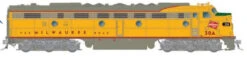 Rapido 28555 - EMD E8A W/ LokSound 5 Sound & DCC Milwaukee Road (MILW) 35A - HO Scale