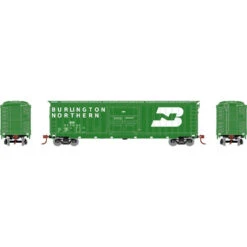 Athearn Roundhouse 40227 - 50' OB Plug Door Box Burlington Northern (BN) 317053 - HO Scale