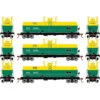 Athearn Roundhouse 72997 - Chemical Tank Car Gen Am Marks Co (GATX) 63822, 63831, 63839 - HO Scale