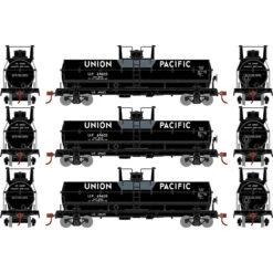 Athearn Roundhouse 73006 - Chemical Tank Car Union Pacific (UP) 69603, 69605, 69609 - HO Scale