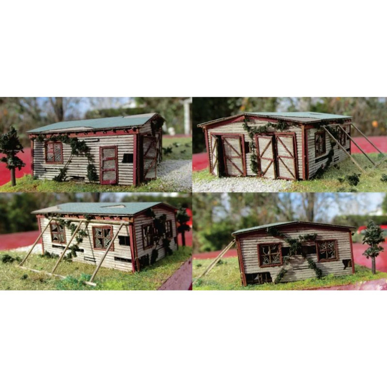 RslaserKits 2054 - Redneck Garage - HO Scale Kit 1 RslaserKits 2054 - Redneck Garage - HO Scale Kit