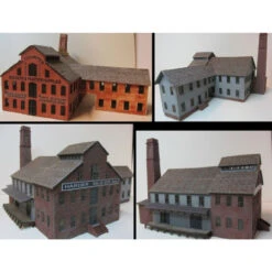 RslaserKits 2057 - Courter Factory - HO Scale Kit