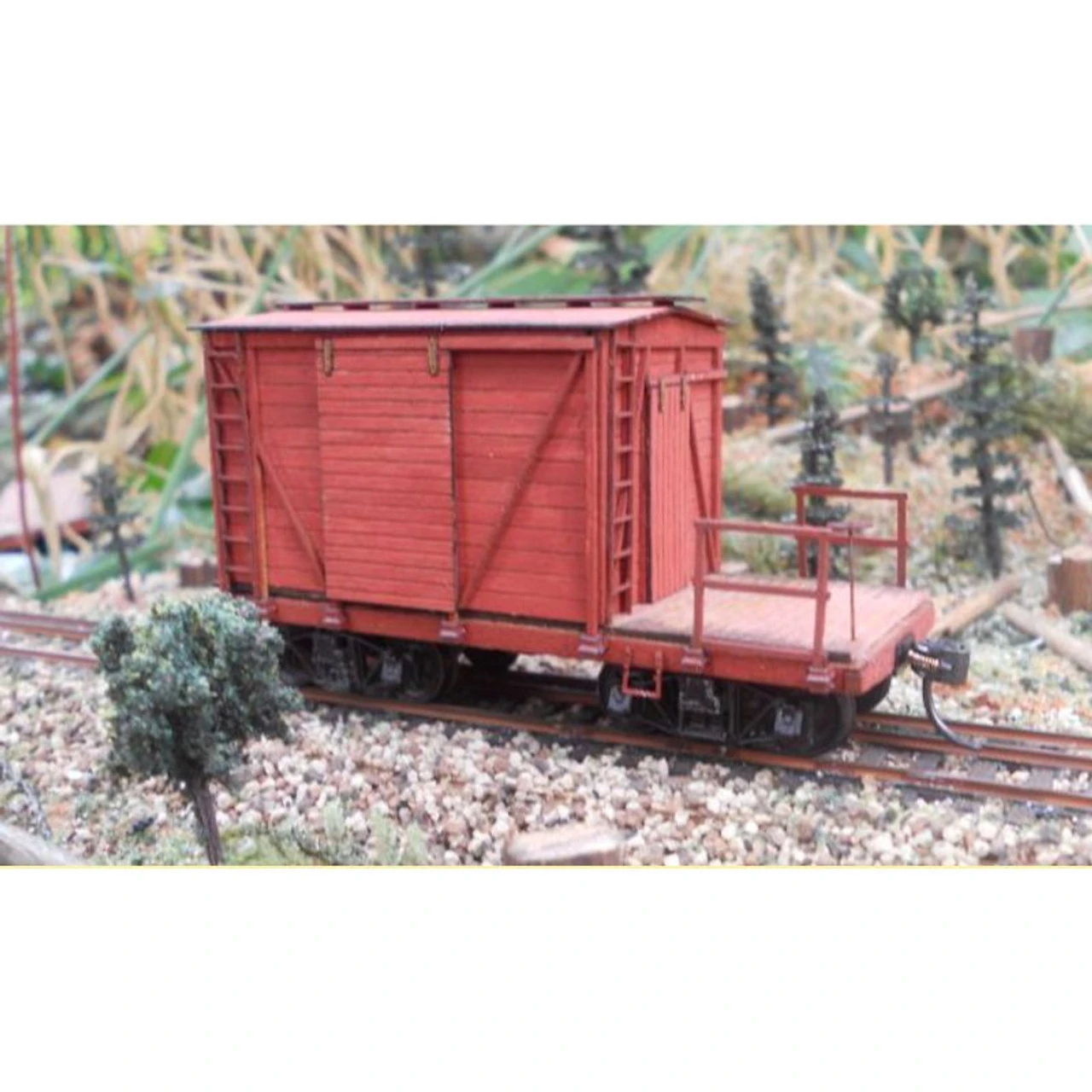 RslaserKits 2402 - 24 Ft MOW/Logging Caboose - HO Scale Kit 1 RslaserKits 2402 - 24 Ft MOW/Logging Caboose - HO Scale Kit