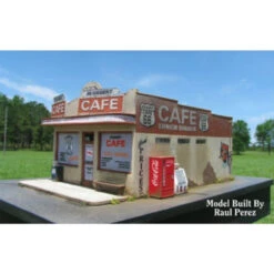 Showcase Miniatures 2017 - Route 66 Series Desert Cafe - HO Scale Kit