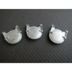 Showcase Miniatures 2184 - Iron Drain Cover Cat Heads (Qty 3) - HO Scale Kit