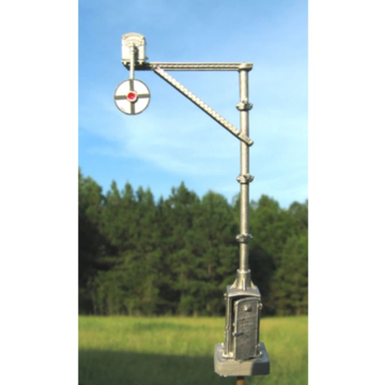 Showcase Miniatures 2190 - Magnetic Signal Co Model 3 Wigwag Flagman - HO Scale Kit 1 Showcase Miniatures 2190 - Magnetic Signal Co Model 3 Wigwag Flagman - HO Scale Kit