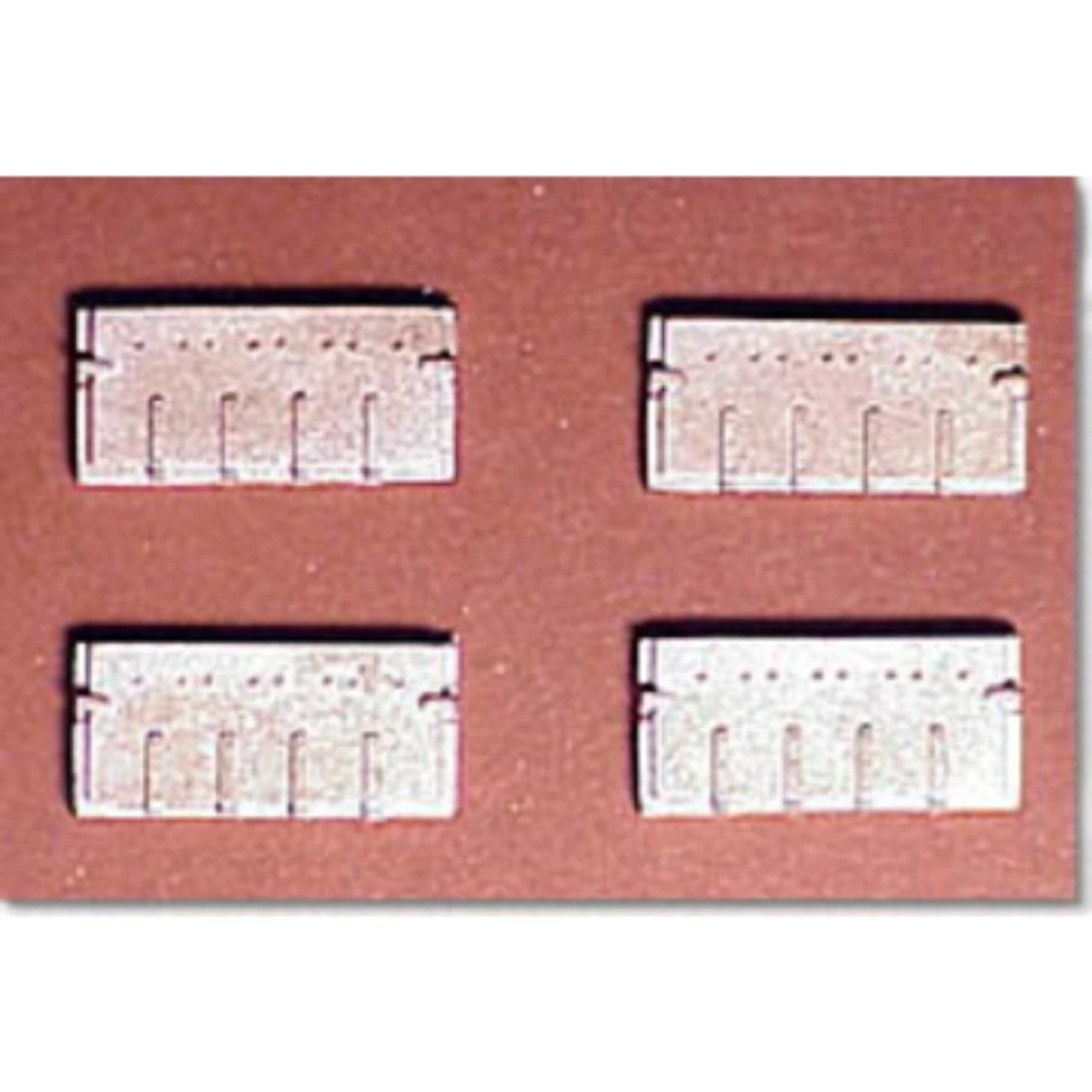 Showcase Miniatures 2213 - Battery Box Covers (Qty 4) - HO Scale Kit 1 Showcase Miniatures 2213 - Battery Box Covers (Qty 4) - HO Scale Kit