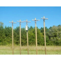 Showcase Miniatures 2301 - 30ft Power Pole Set - HO Scale Kit