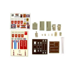 Showcase Miniatures 2323 - Convenience Store Accessories - HO Scale Kit