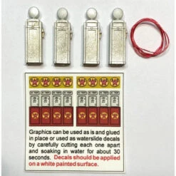 Showcase Miniatures 2370 - Globe Gas Pumps - HO Scale Kit