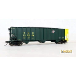 Tangent Scale Models 24061-05 - PS 4000 100T 3-Bay Coal Hopper Chicago & Northwestern (CNW) 135223 - HO Scale