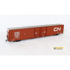 Tangent Scale Models 25039-06 - Greenville 86′ Double Plug Door Box Car Canadian National (CNA) 795117 - HO Scale