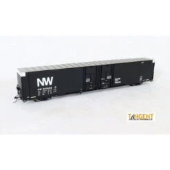 Tangent Scale Models 25042-11 - Greenville 86′ Double Plug Door Box Car Norfolk & Western (NW) 861487 - HO Scale