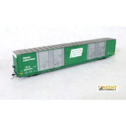 Tangent Scale Models 25513-05 - Greenville 86' Quad Plug Door Boxcar Penn Central (PC) 295615 - HO Scale