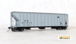 Tangent Scale Models 28063-05 - PC Sam Rea Shops 4600 Covered Hopper Penn Central (PC) 887045 - HO Scale