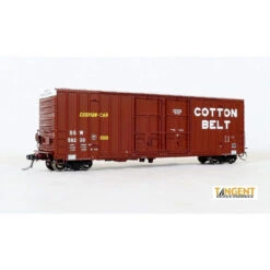 Tangent Scale Models 29011-03 - SSW “B-70-42 Repaint 1984+” Gunderson 6089 50′ High Cube Boxcar Cotton Belt (SSW) 59232 - HO Scale