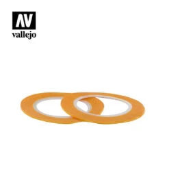 Vallejo T07002 - Masking Tape 1mm X 18m Twin Pack - Multi Scale