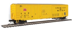 Walthers Mainline 910-1828 - 50' ACF Exterior Post Boxcar Green Bay & Western (GBW) 7454 - HO Scale