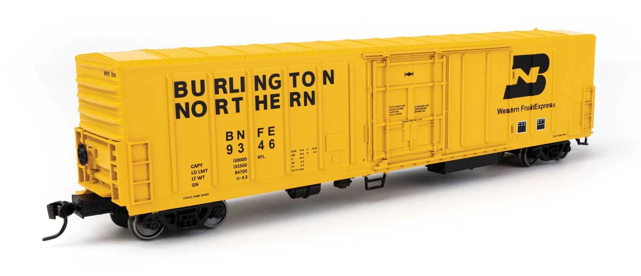 Walthers Mainline 910-3979 - 57' Mechanical Reefer Burlington Northern (BNFE) 9346 - HO Scale 1 Walthers Mainline 910-3979 - 57' Mechanical Reefer Burlington Northern (BNFE) 9346 - HO Scale